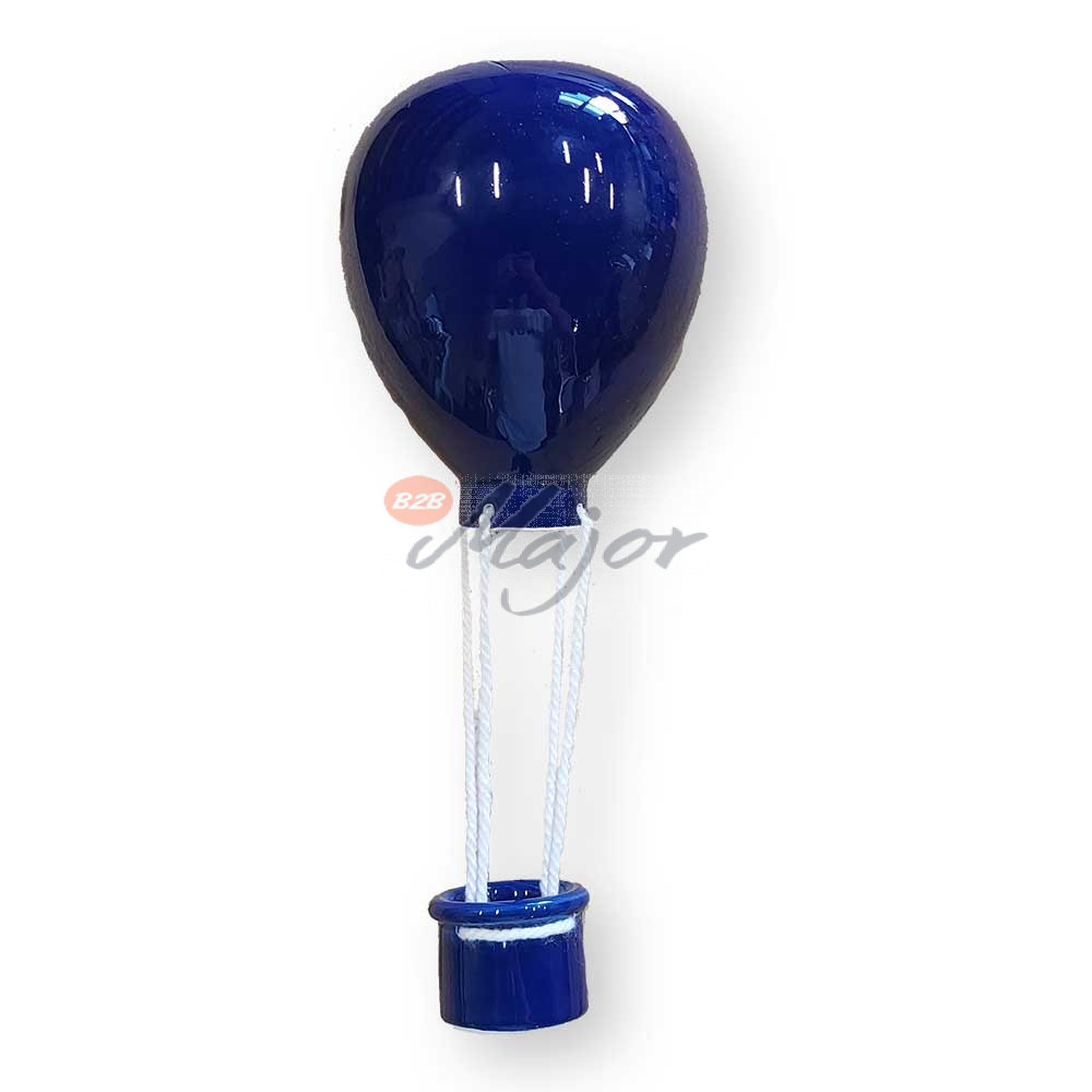 Mongolfiera Ceramica Blu