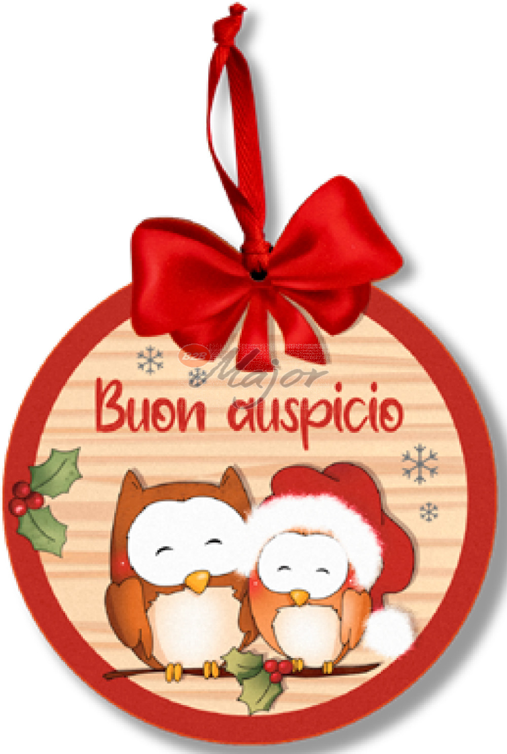 Targa Natale Buon Auspicio 