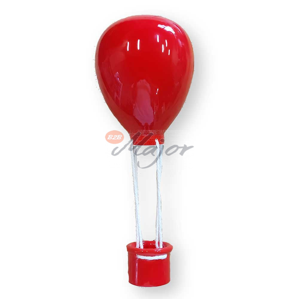 Mongolfiera Ceramica Rossa