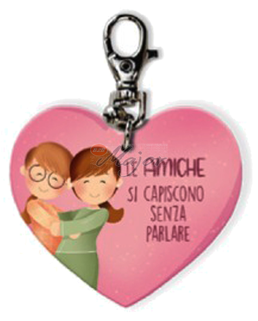 Portachiave Legno Amiche