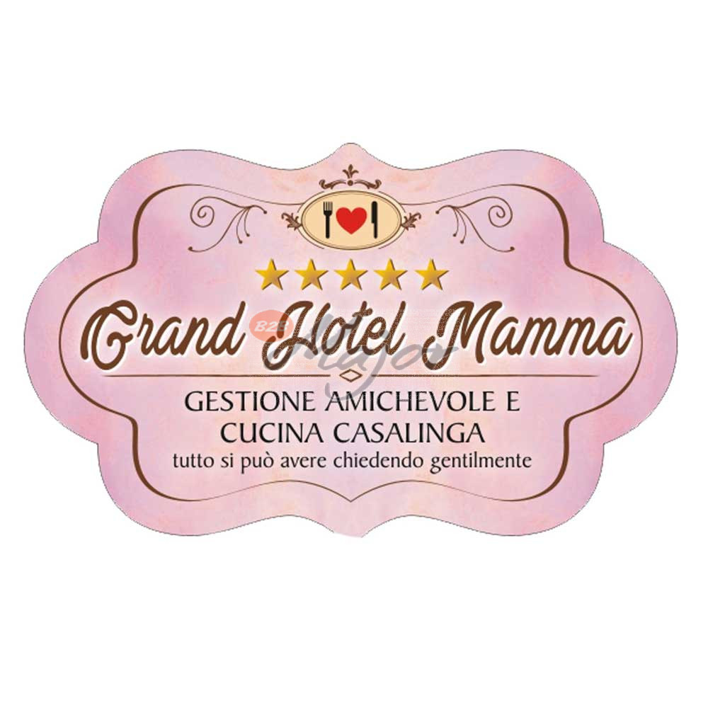 Targa Nuvoletta 3D Grand Hotel 