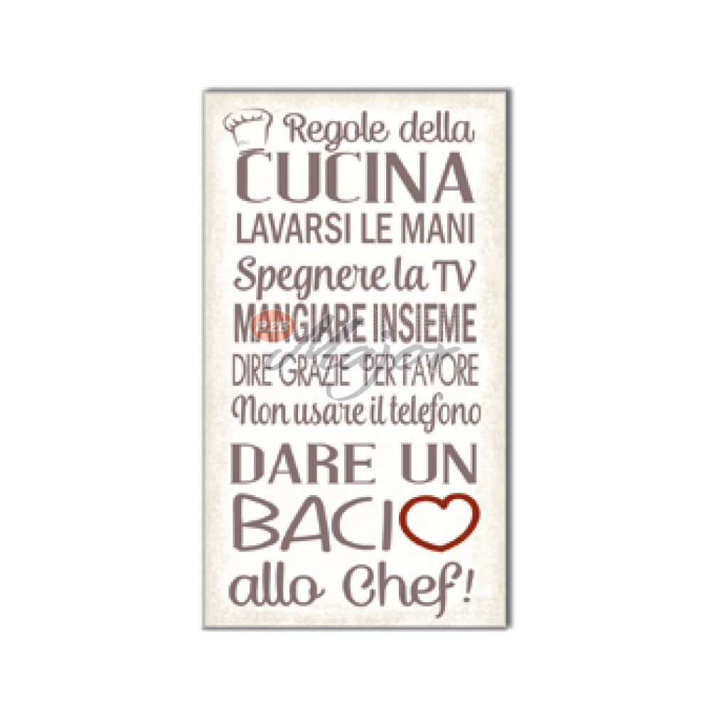 Magnete Filosofico Cucina