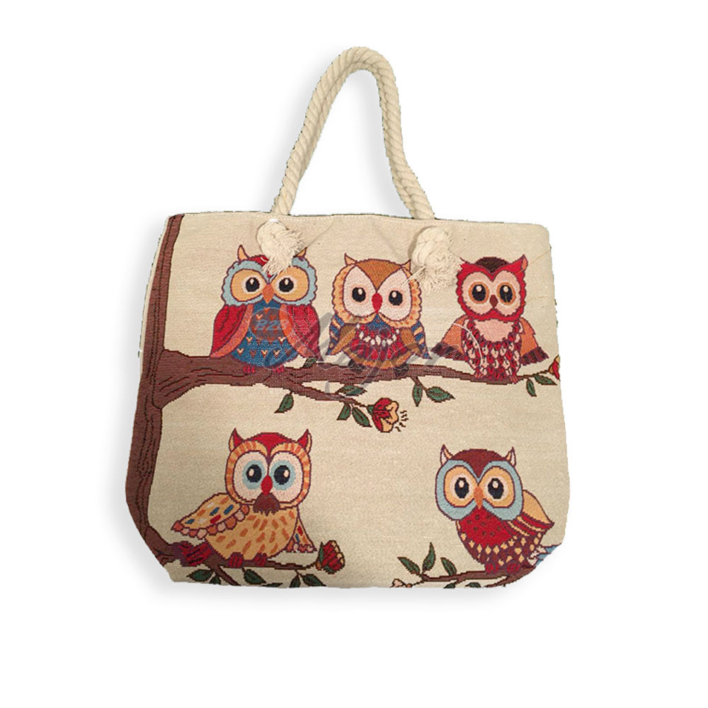 Borsa Stoffa Gufi