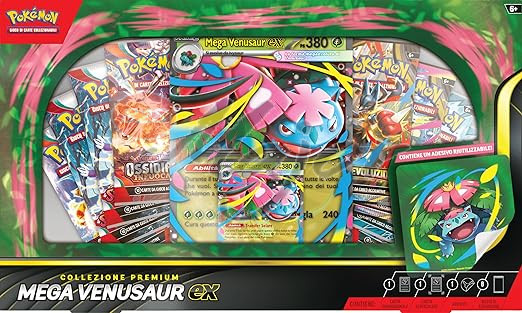 Pokémon: collezione premium Mega Venusaur-ex
