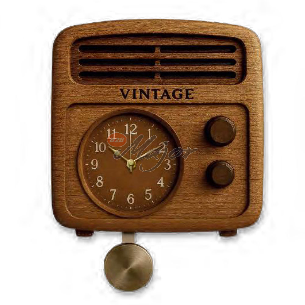 Orologio Pendolo Radio Vintage