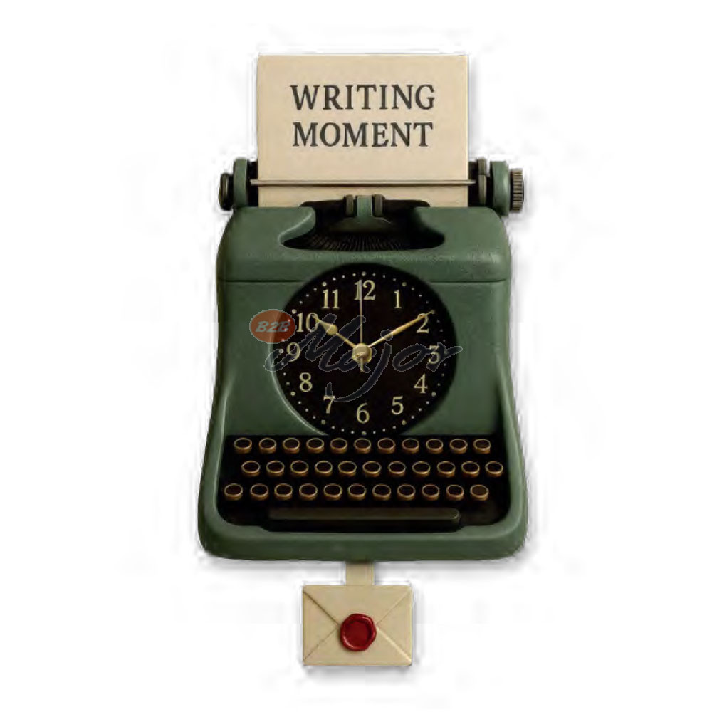 Orologio Pendolo Macchina da Scrivere