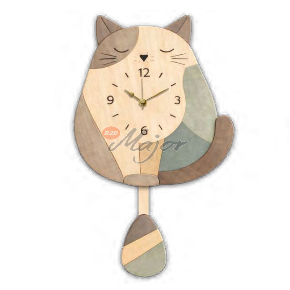 Orologio Pendolo Gatto