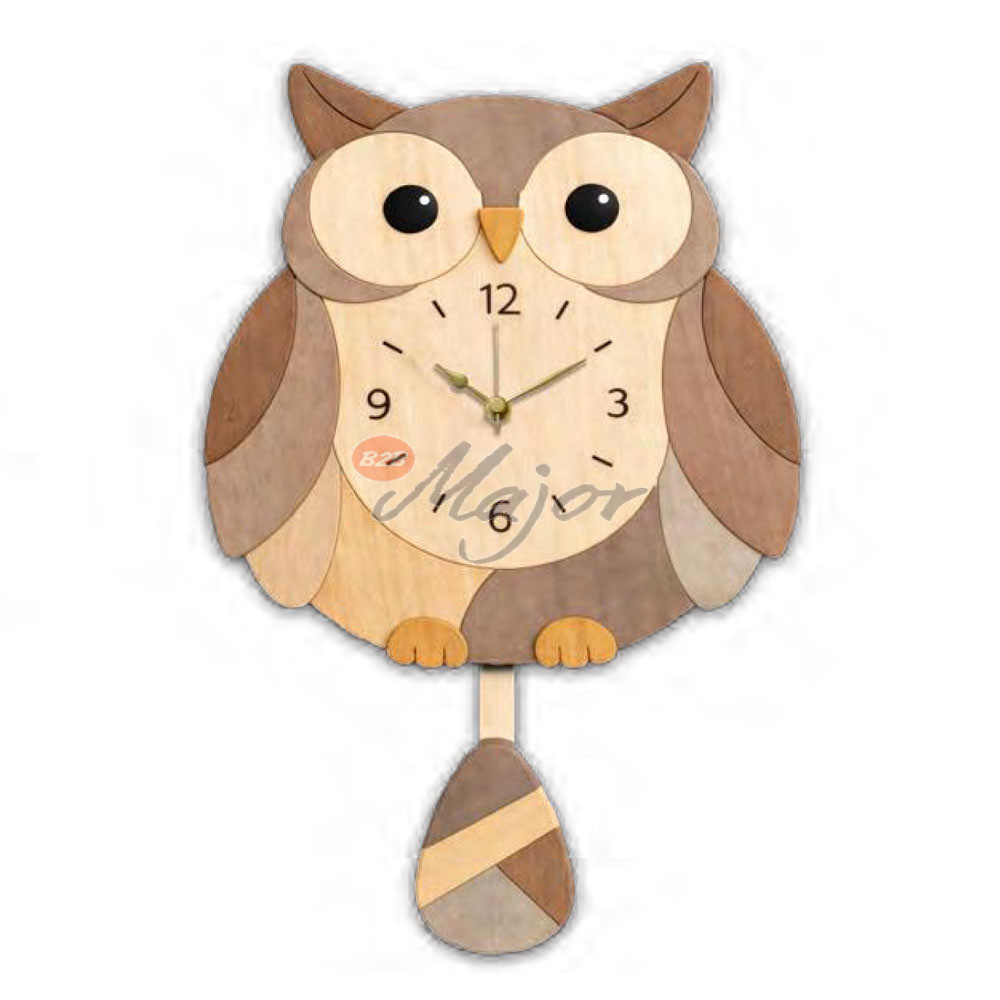 Orologio Pendolo Gufo