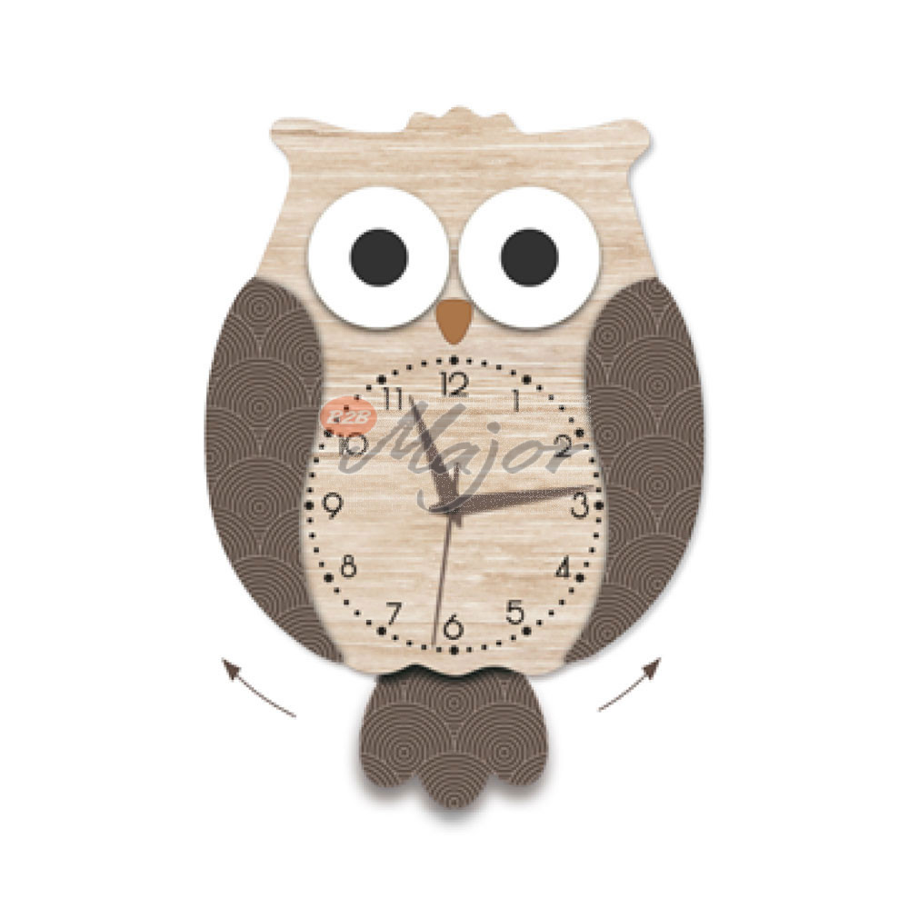 Orologio Pendolo Gufo