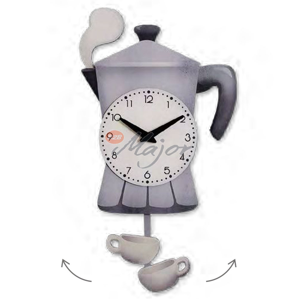 Orologio Pendolo Moka del Caffè