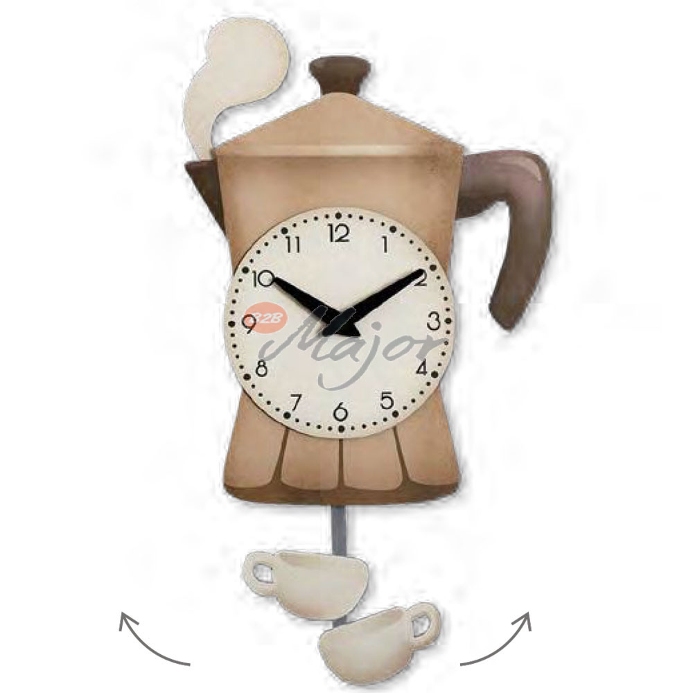 Orologio Pendolo Moka del Caffè