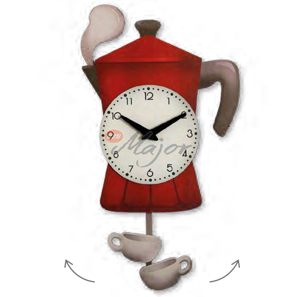 Orologio Pendolo Moka del Caffè