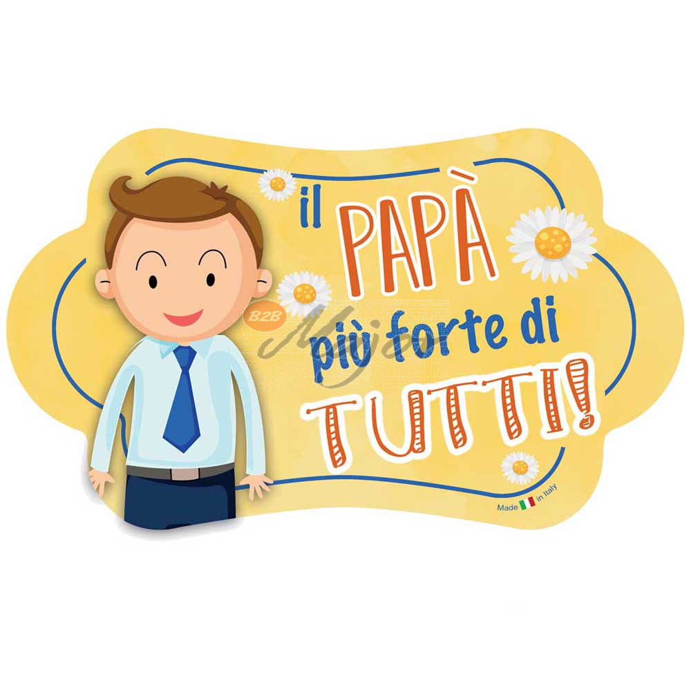 Targa Nuvoletta Papà