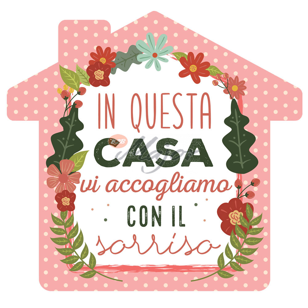 Targa Casetta Casa