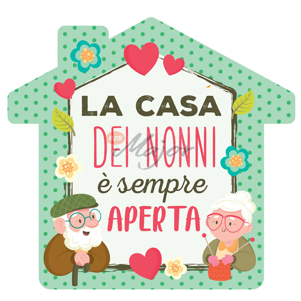 Targa Casetta Nonni