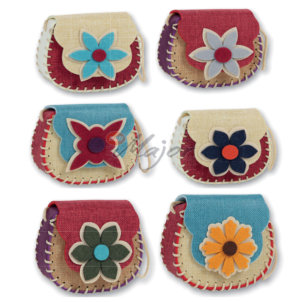 Borsa Stoffa con Fiori