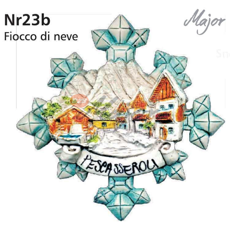 Magnete Mt Fiocco di neve