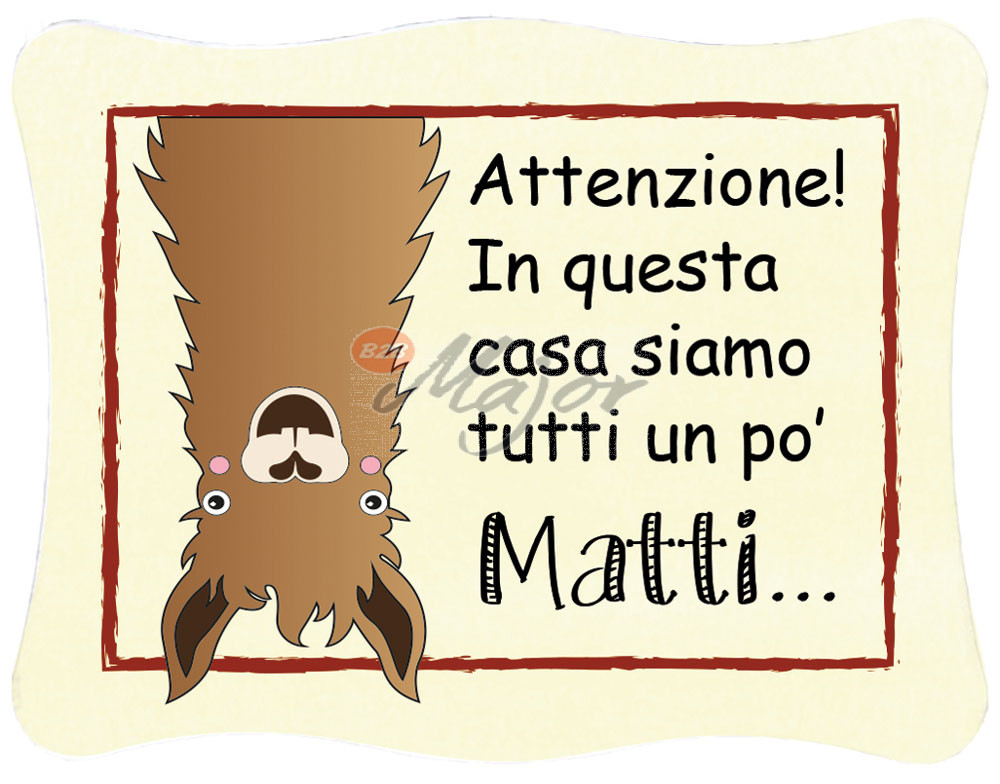 Magnete con Dedica Lama