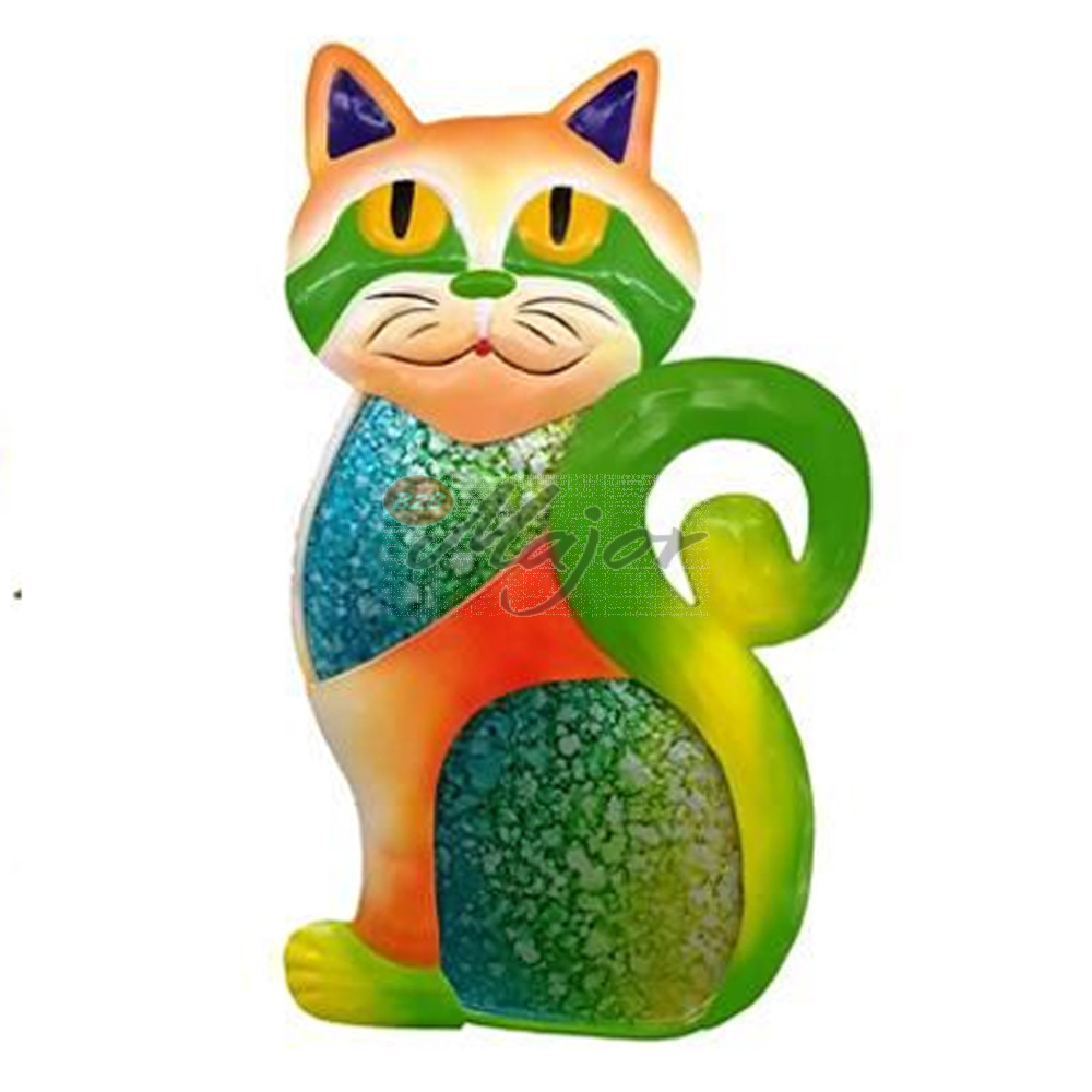 Decorazione Gatto Metallo