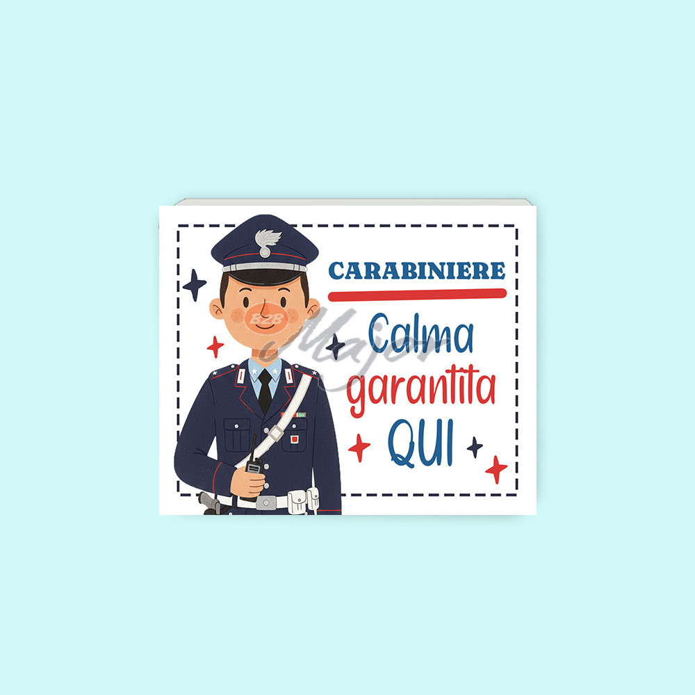 Magnete Mestiere Carabiniere