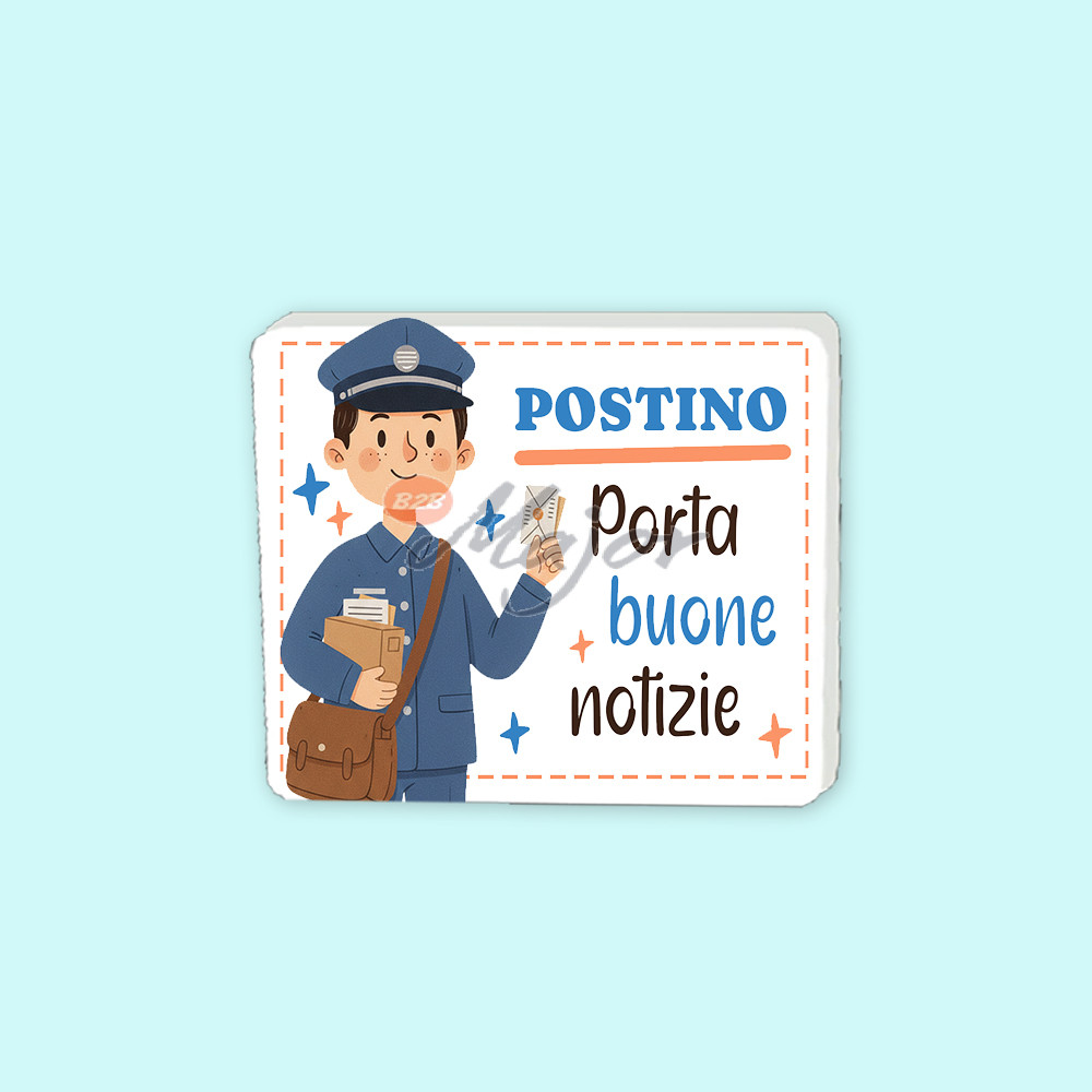 Magnete Mestiere Postino