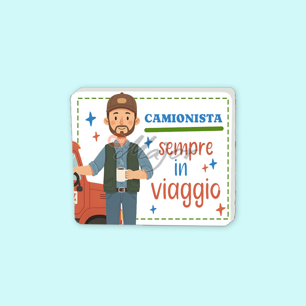 Magnete Mestiere Camionista