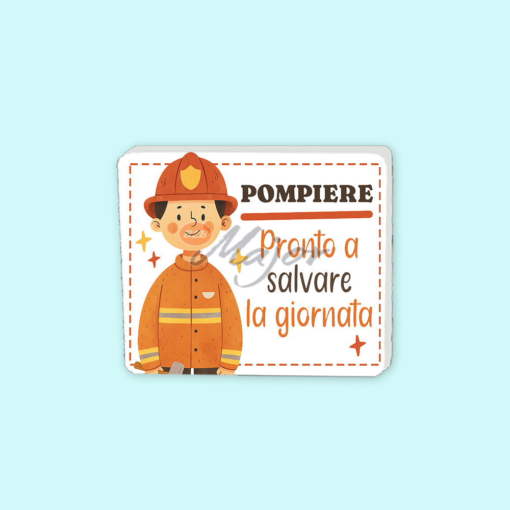 Magnete Mestiere Pompiere
