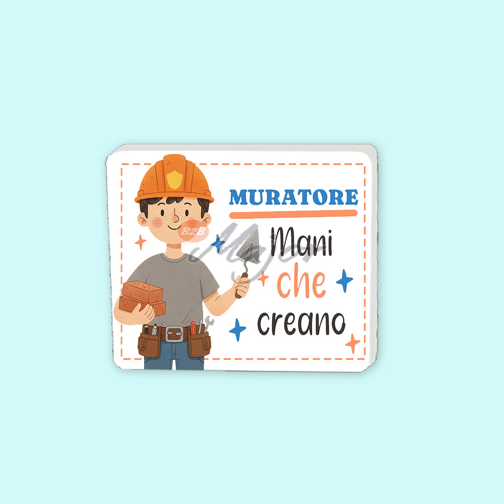 Magnete Mestiere Muratore