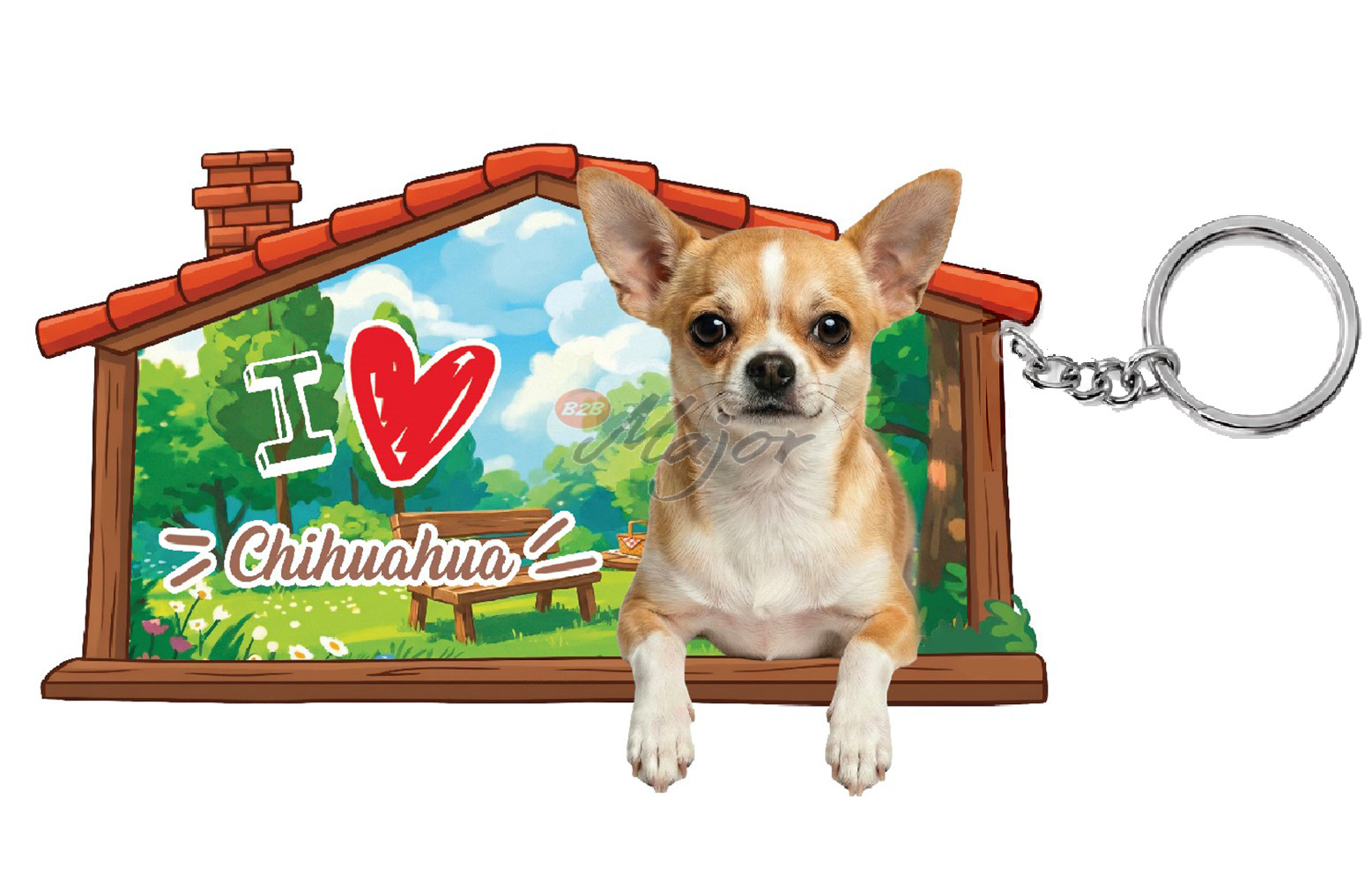 Portachiave Cuccia Chihuahua
