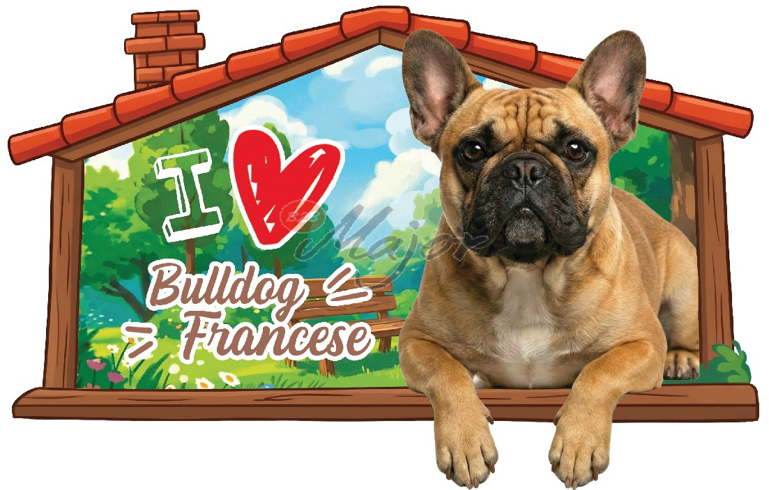 Targa Cuccia Bulldog Francese