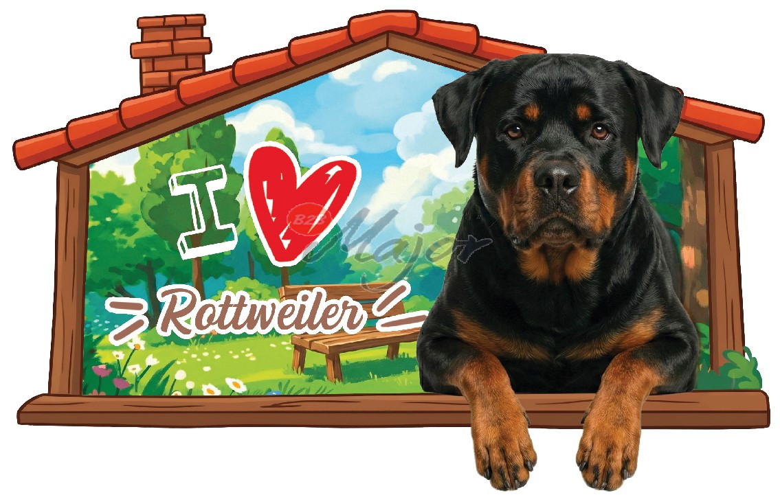 Magnete Cuccia Rottweiler