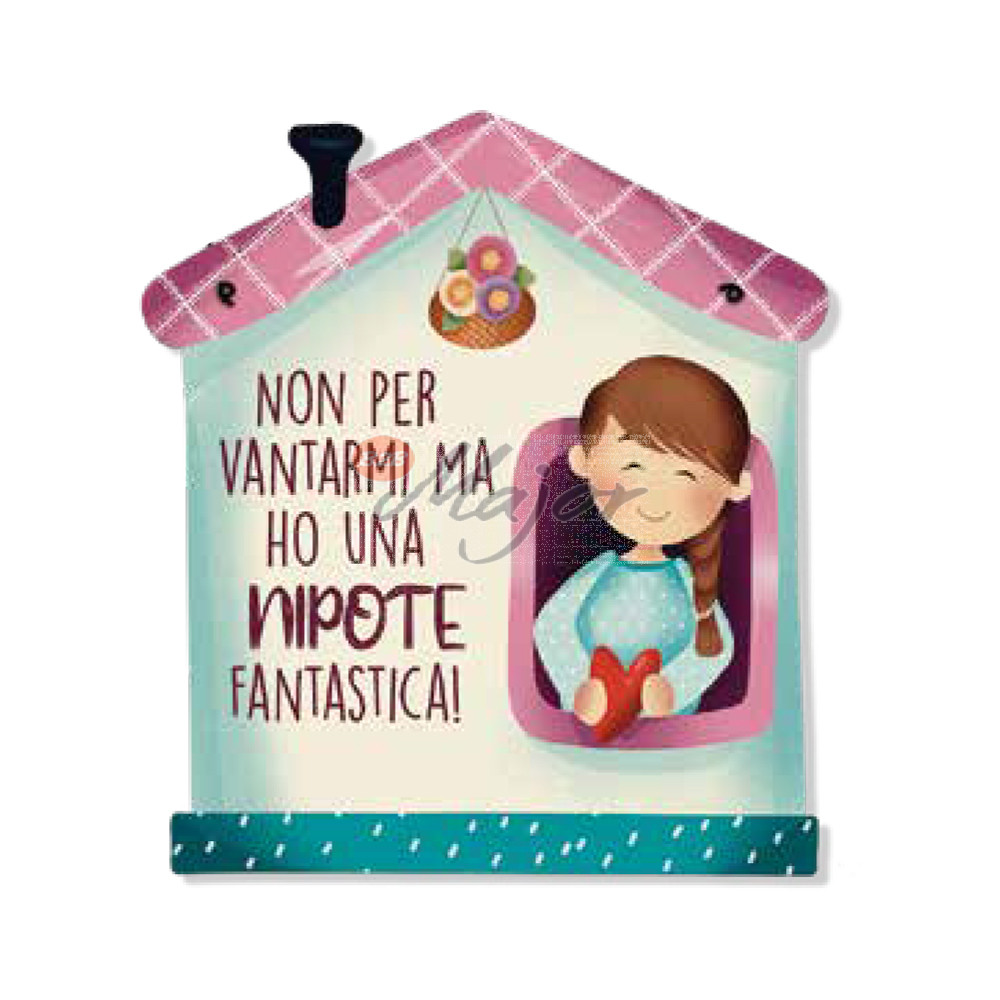 Targa  Casetta Nipote