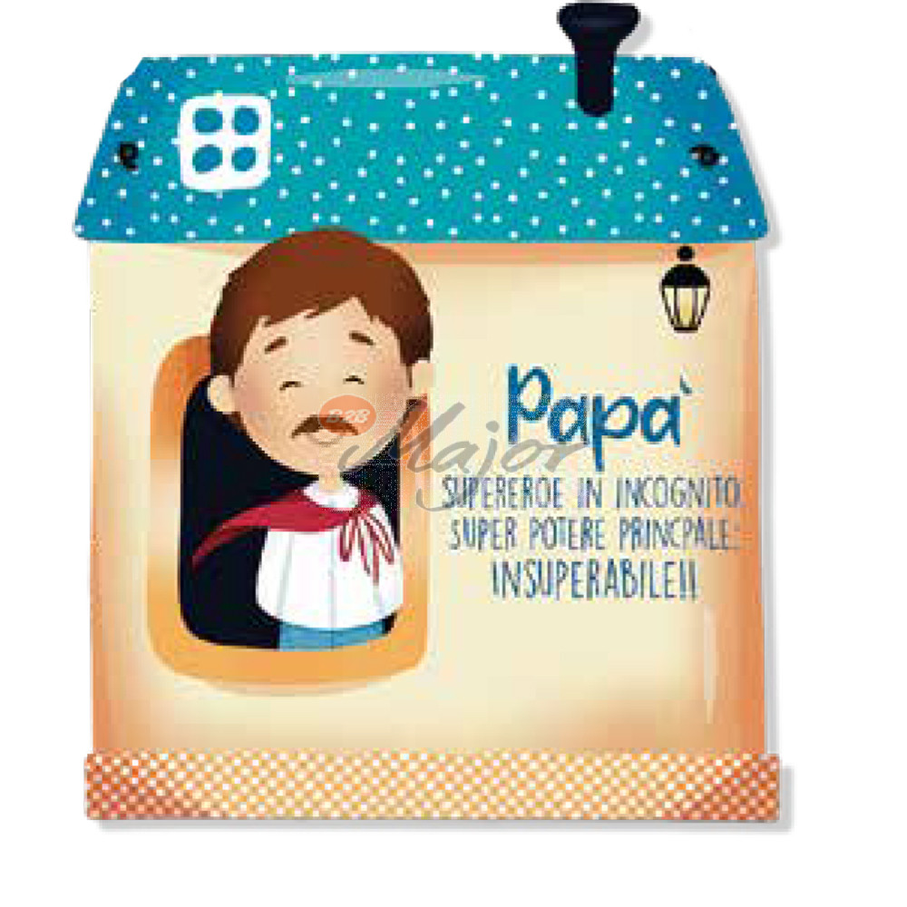 Targa  Casetta Papà
