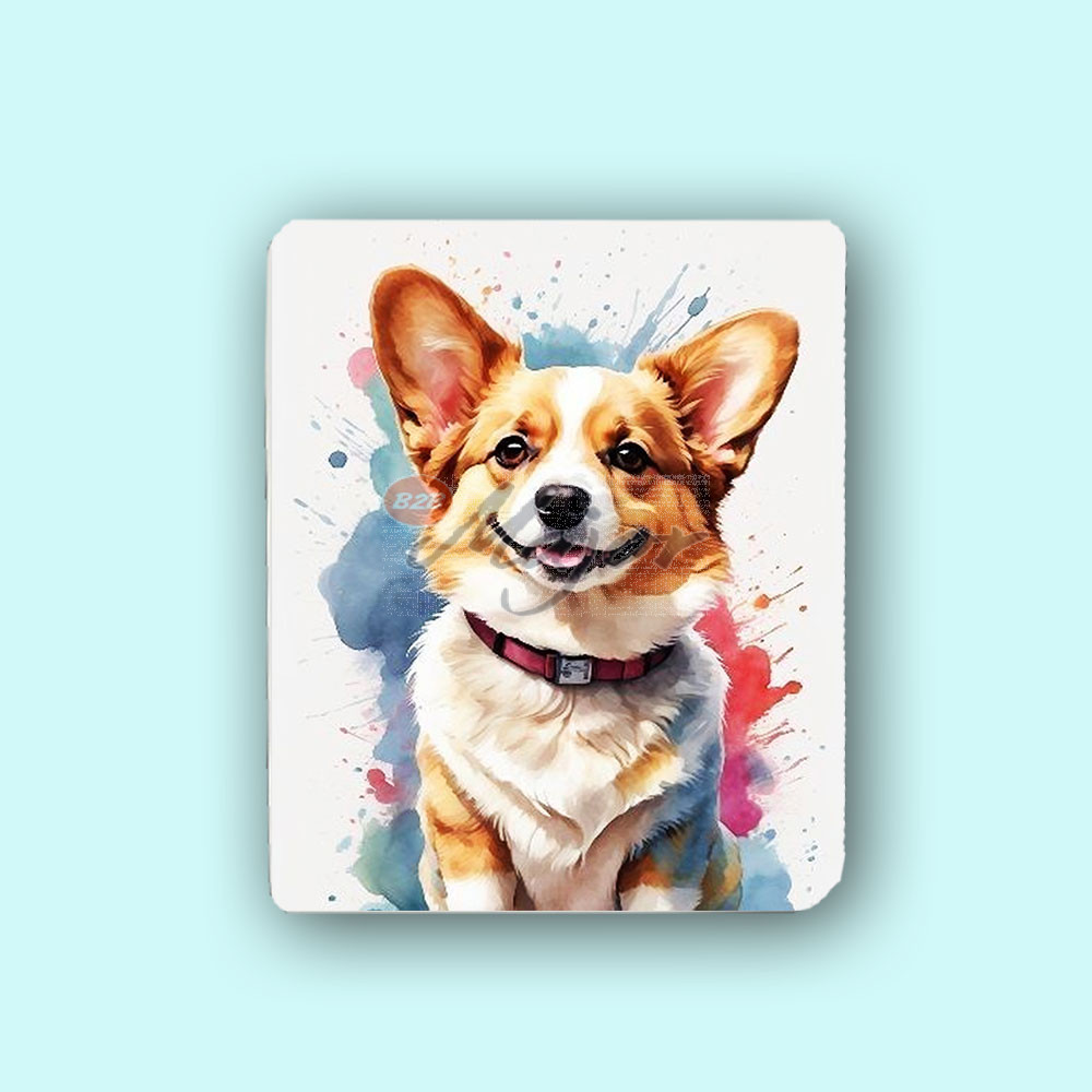 Magnete Dipinto Corgi