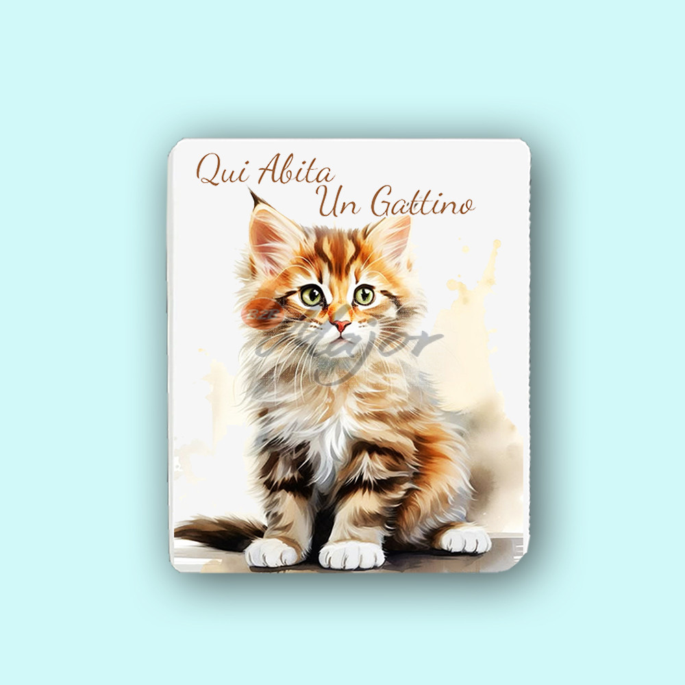 Magnete Dipinto Gatto