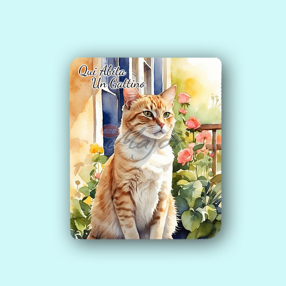 Magnete Dipinto Gatto