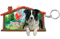 Portachiave Cuccia Border Collie
