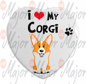 Magnete Love Corgi