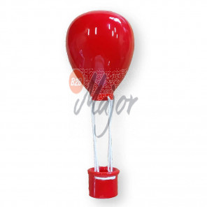 Mongolfiera Ceramica Rossa