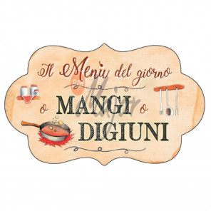Magnete Nuvoletta Menù del Giorno