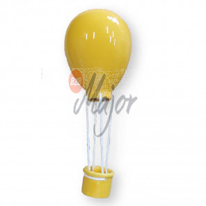 Mongolfiera Ceramica Gialla