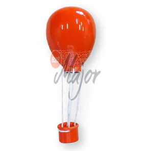 Mongolfiera Ceramica Arancione