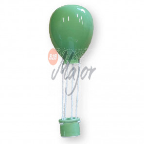 Mongolfiera Ceramica Verde