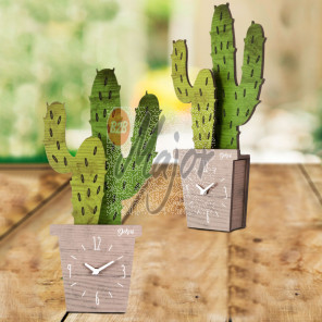 Orologio 3D Cactus