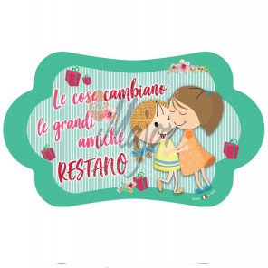 Targa Nuvoletta Amiche