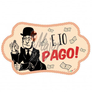 Targa Nuvoletta E Io Pago