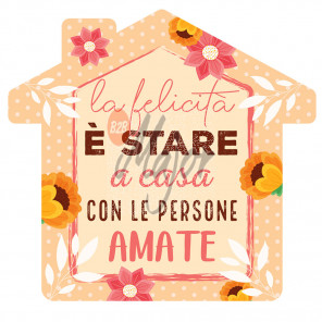 Targa Casetta Felicità