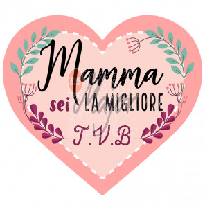 Targa Cuore Mamma