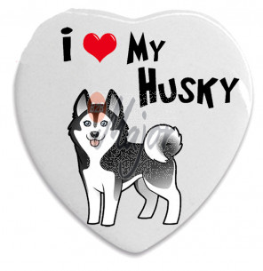 Magnete Love Husky