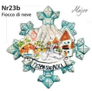 Magnete Mt Fiocco di neve